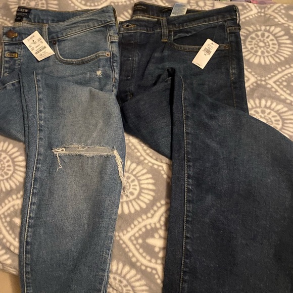 Banana Republic and J Crew NEW jeans , both button fly. - Picture 2 of 11